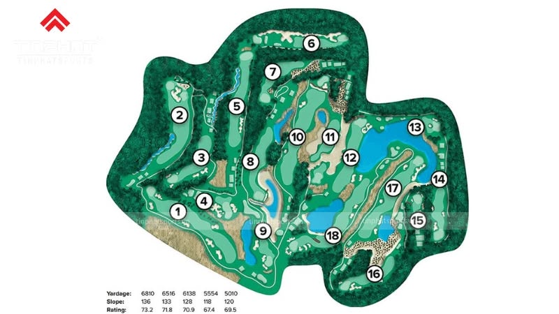Sân Golf có bao nhiêu lỗ? Phần lớn các Golfer chưa biết điều này 3 cau truc san golf 18 lo