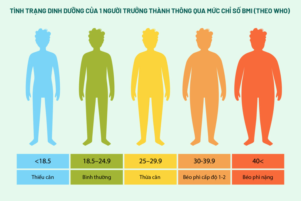 BMI là viết tắt của Body Mass Index